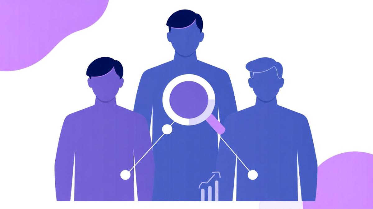 Diagram of an SEO team structure with specialist, writer, link builder and strategist roles